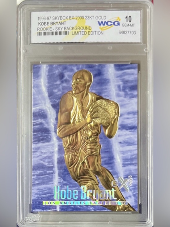 Skybox Other - Kobe Bryant 1996-97 Skybox EX-2000 23KT Gold Rookie Card

10 GEM MINT (rare)
